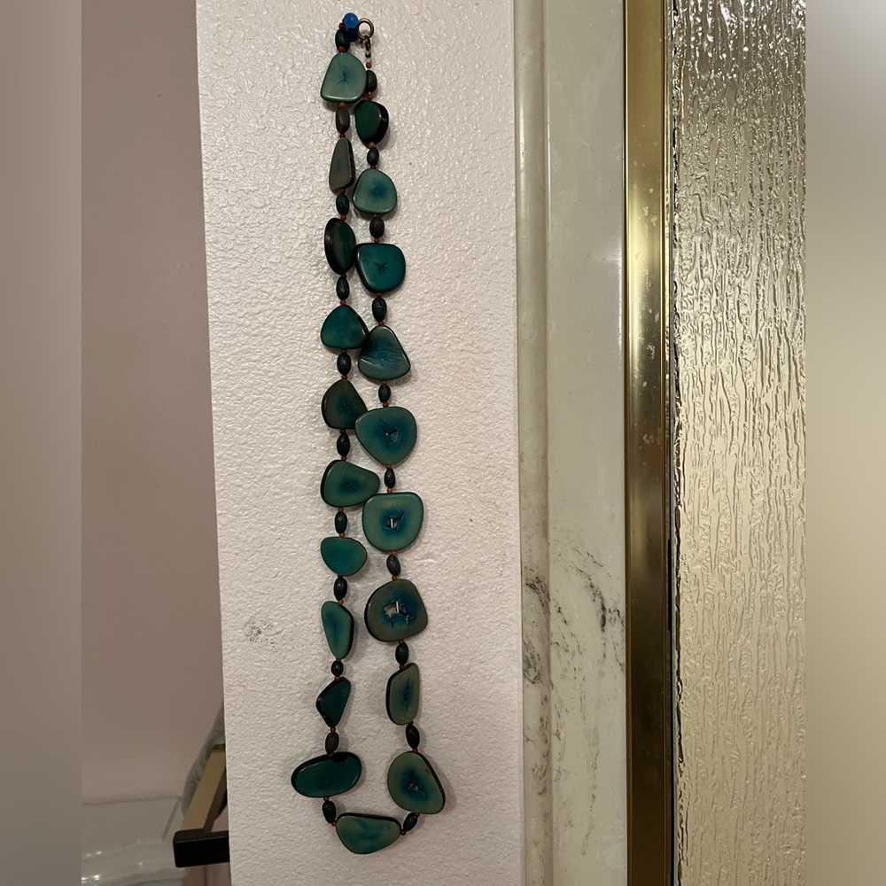 Necklace - Wood Made to Look Like Agate